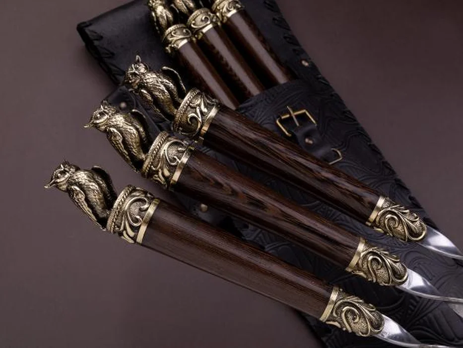 Набор шампуров Совы